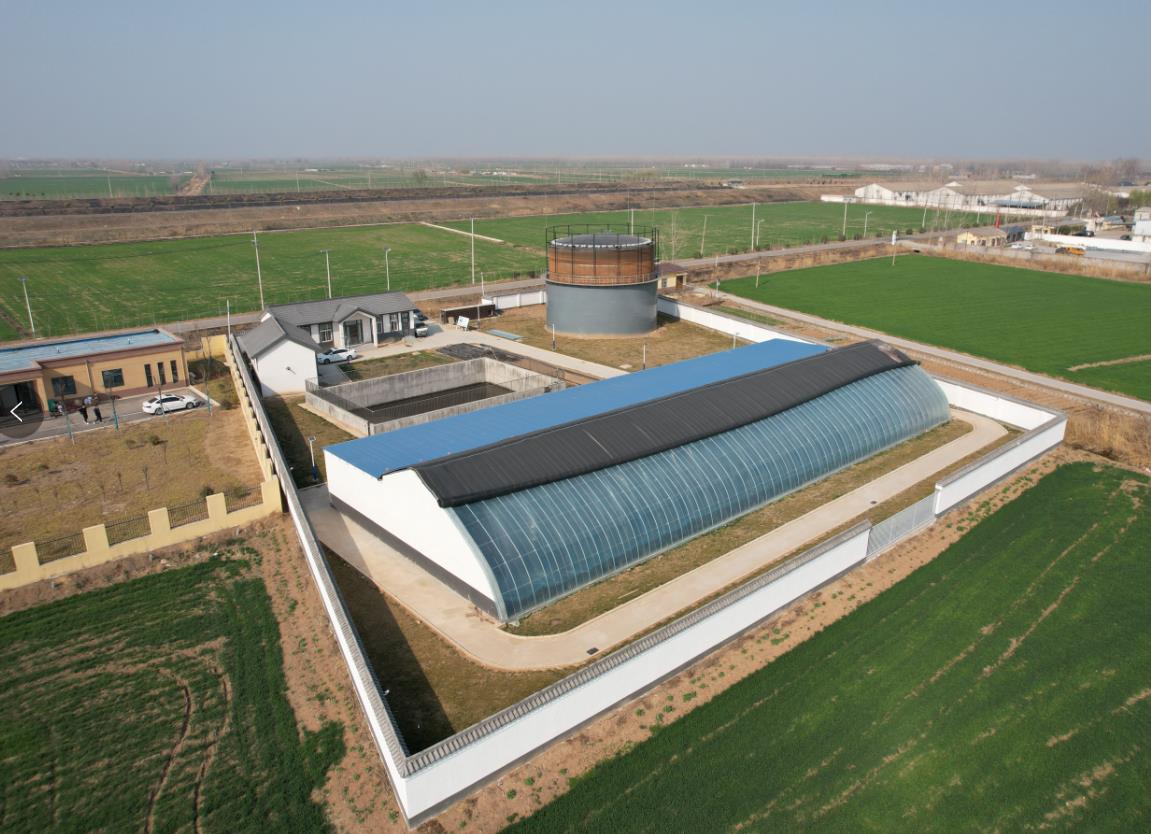 太阳能“双干式”厌氧发酵系统助力农业废弃物资源化利用